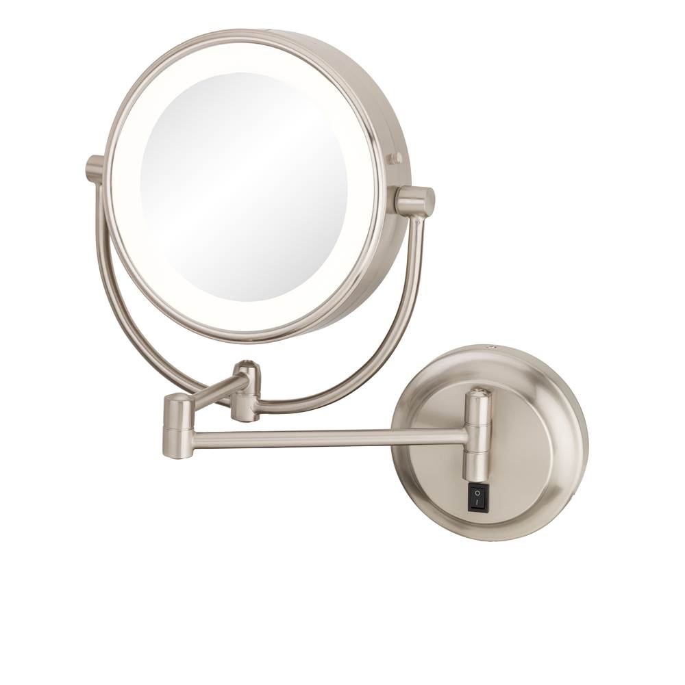Aptations 945-2 Neomodern Magnified Makeup Mirror With Switchable Light Color