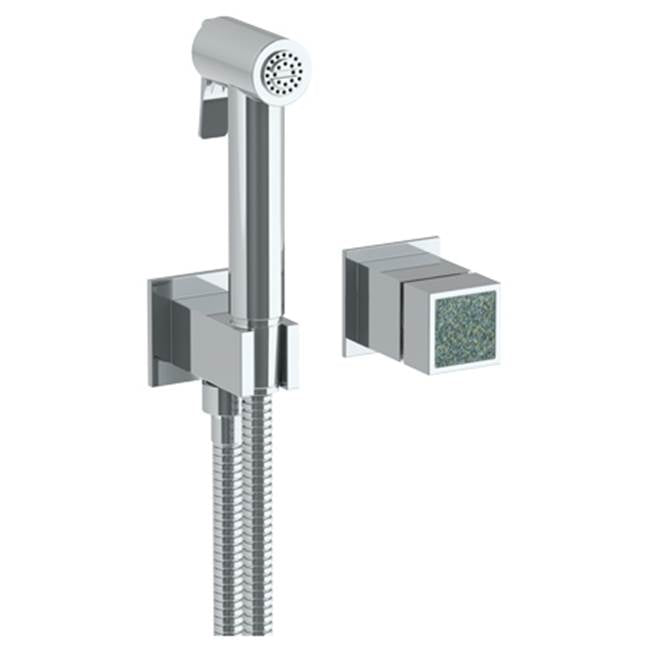 Watermark 97-4.4-J6 Jem Wall Mounted Bidet Spray Set & Hydroprogressive Mixer With 49" Hose
