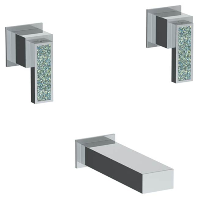 Watermark 97-5-J5 Jem Wall Mounted 3 Hole Bath Set