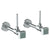 Watermark 97-MAS3-J6 Jem Lavatory Angle Stop Kit -1/2" Sweat X 3/8" Od Compression - Parent