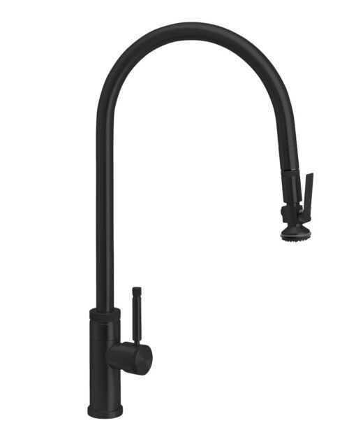 Waterstone 9700 Industrial Extended Reach Pulldown Faucet w/Lever Sprayer