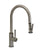 Waterstone 9810 Industrial Standard Reach Pulldown Angled Spout Faucet w/Lever Sprayer