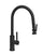 Waterstone 9810 Industrial Standard Reach Pulldown Angled Spout Faucet w/Lever Sprayer
