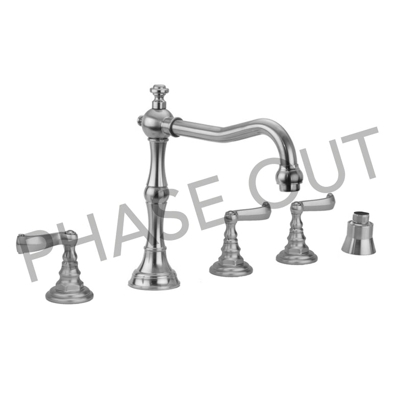 Jaclo 9930-T667-S-TRIM Roaring 20'S Roman Tub Set With Ribbon Lever Handles - Parent