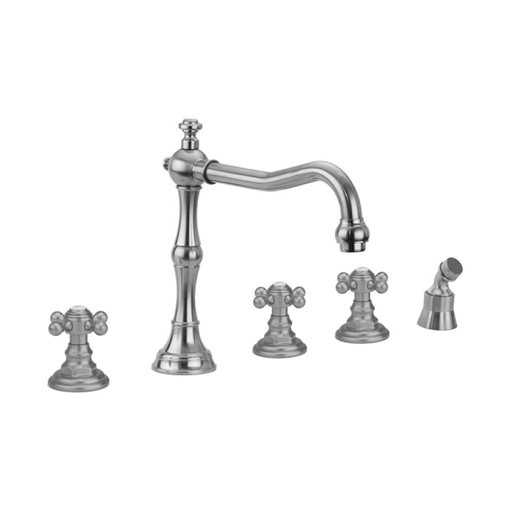 Jaclo 9930-T678-A-TRIM Roaring 20'S Roman Tub Set With Ball Cross Handles - Parent