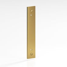 Load image into Gallery viewer, Colonial Bronze Flat Back Plate with Decorative Screws