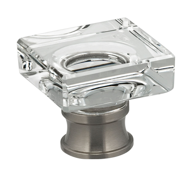 Omnia 9956/32 Square Glass Cabinet Knob - Parent