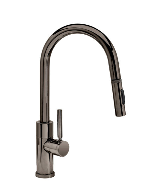 Waterstone 9960 Pulldown Modern Angled Spout Pulldown Prep Faucet
