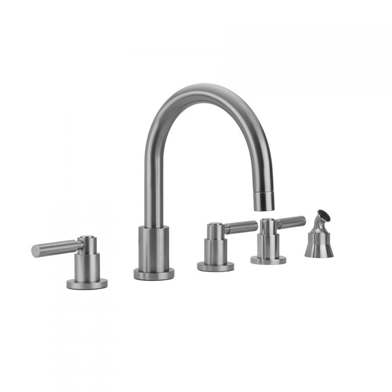 Jaclo 9980-L-A-TRIM Contempo Roman Tub Set With High Lever Handles - Parent