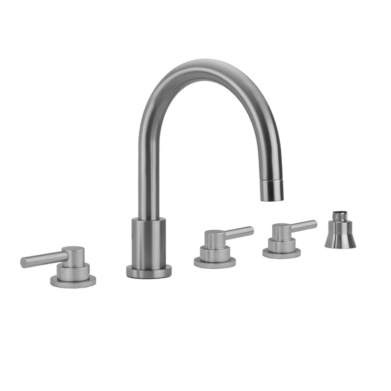 Jaclo 9980-T632-S-TRIM Contempo Roman Tub Set With Low Contempo Lever Handles - Parent
