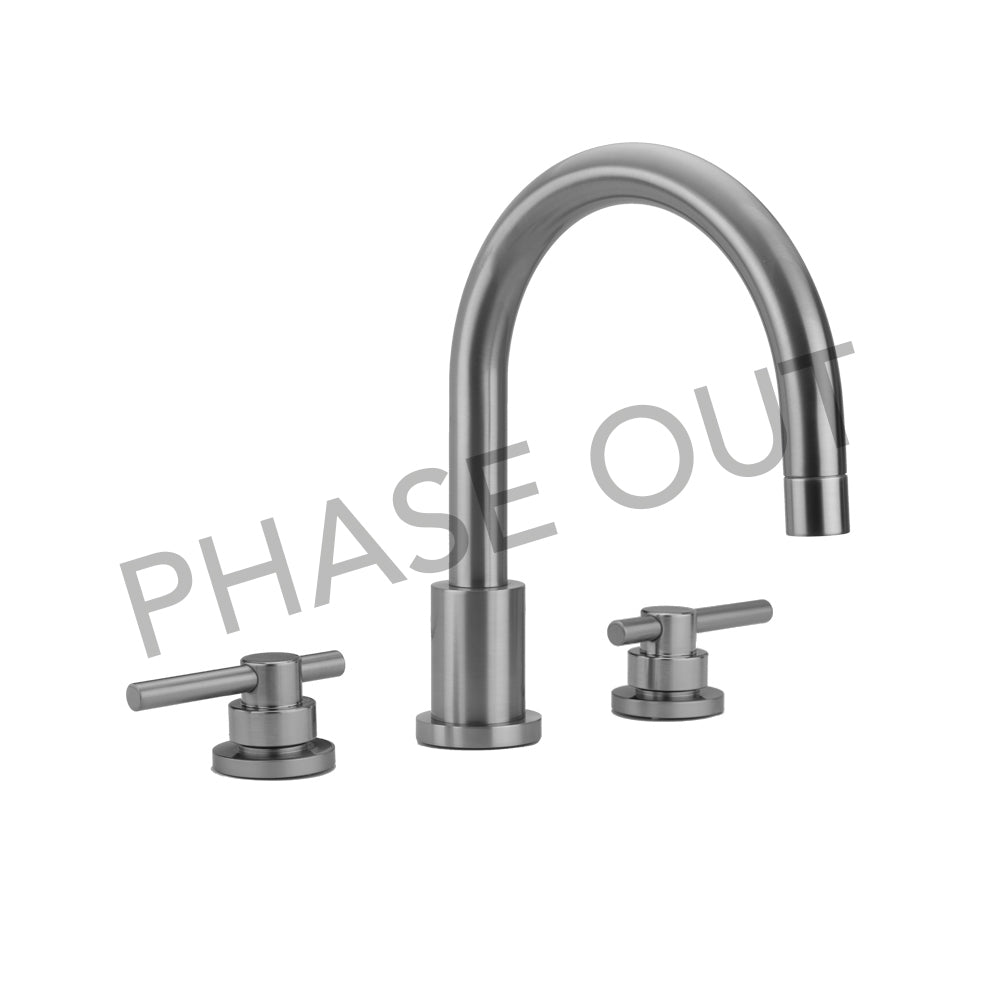 Jaclo 9980-T638-TRIM Contempo Roman Tub Set With Peg Lever Handles - Parent