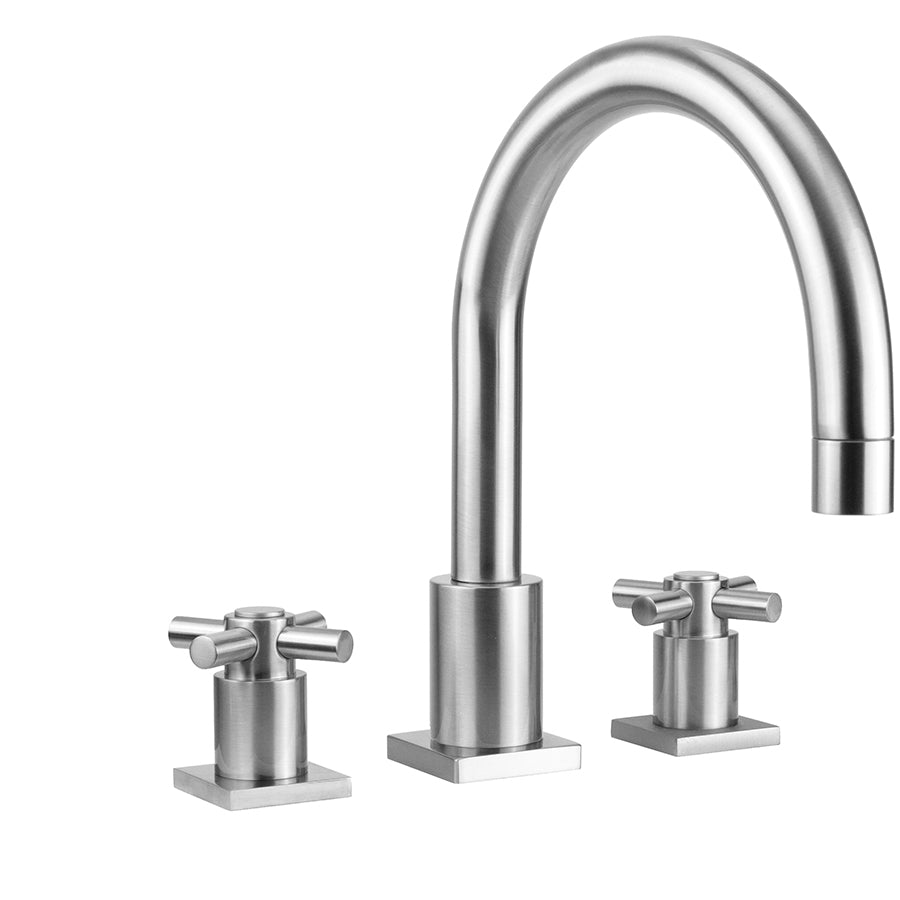 Jaclo 9981-SQC-TRIM Contempo Uptown Roman Tub Set With Contempo High Cross Handles - Parent