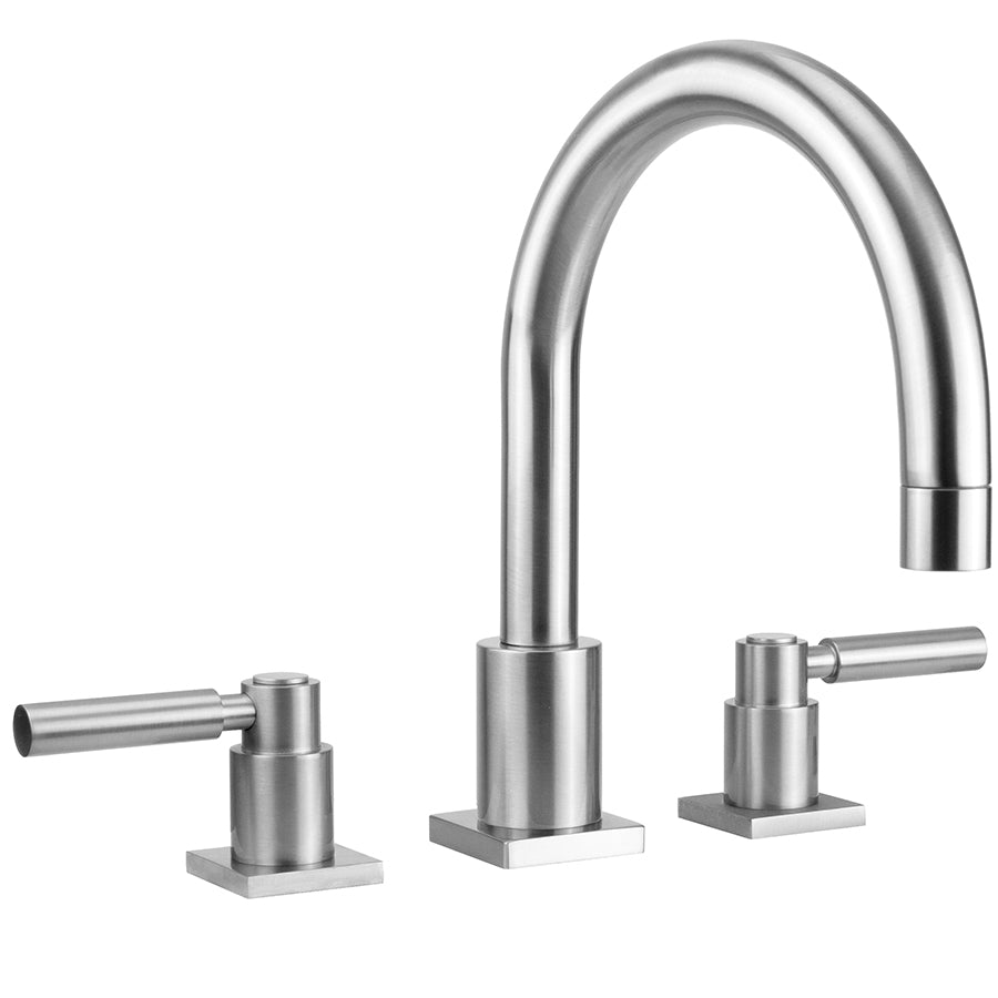 Jaclo 9981-SQL-TRIM Contempo Uptown Roman Tub Set With Contempo High Lever Handles - Parent