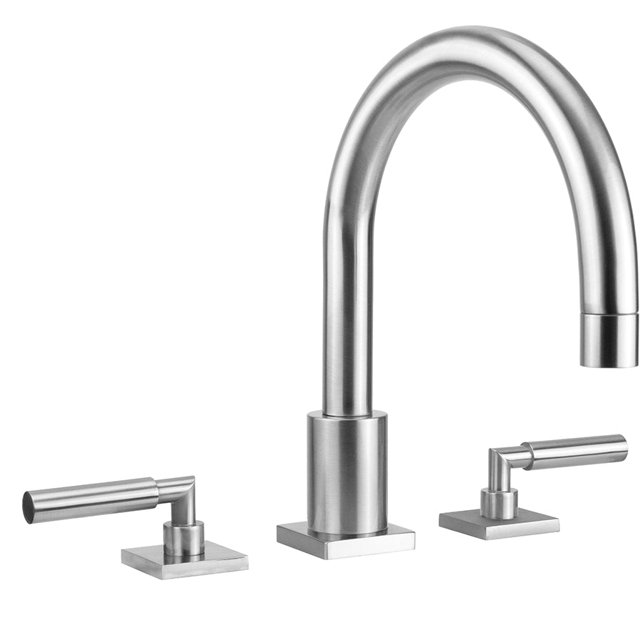 Jaclo 9981-TSQ459-TRIM Contempo Uptown Roman Tub Set With Hub Base Lever Handles - Parent