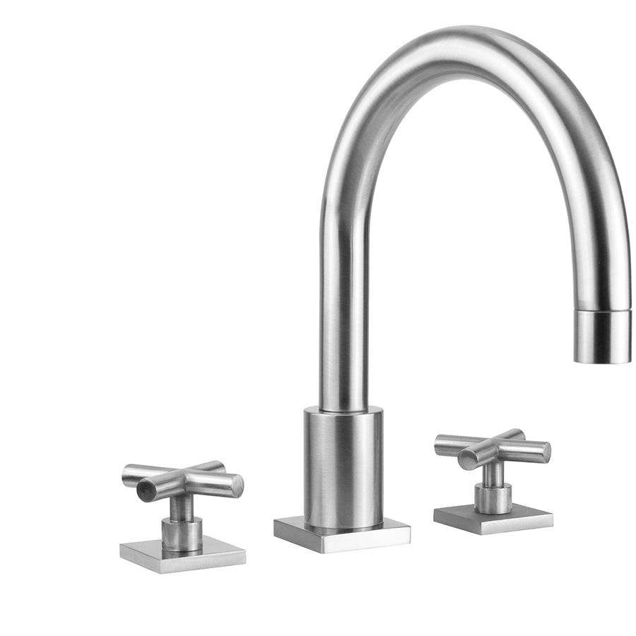 Jaclo 9981-TSQ462-TRIM Contempo Uptown Roman Tub Set With Hub Base Cross Handles - Parent