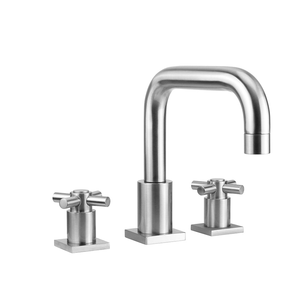Jaclo 9983-SQC-TRIM Contempo Downtown Roman Tub Set With Contempo Cross Handles - Parent