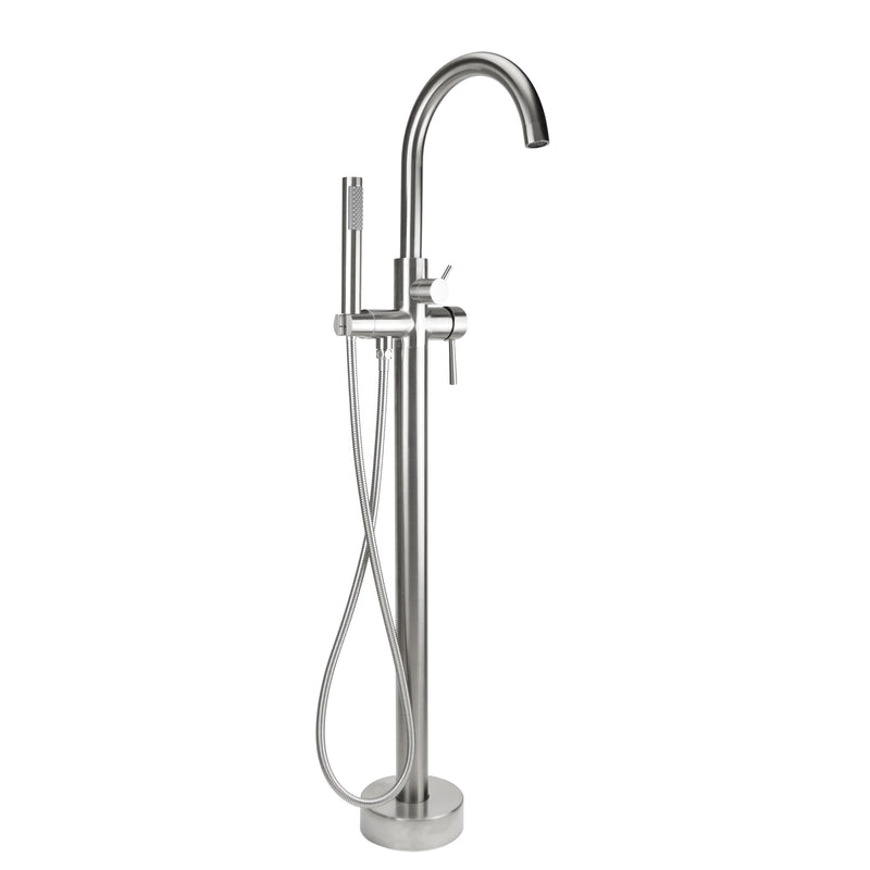 Jaclo 9990-FST Uptown Contempo Freestanding Tub Filler With Handshower & Handshower Hose - Parent