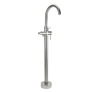 Jaclo 9990-LHHFST Uptown Contempo Freestanding Tub Filler
