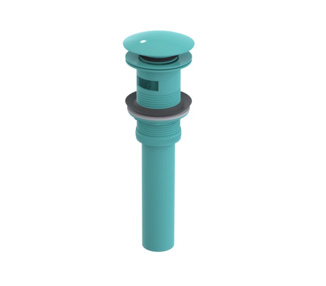 Rubinet 9DPU12 Push-up Drain with Overflow