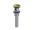 Rubinet 9DPU13 Push-up Drain with Overflow - Parent