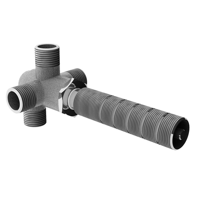 Franz Viegener FV680.BASE Rough Valve 1/2" Wall Diverter Rough - In Valve Only - 3 Port Outlet