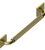 Rubinet 9GB05 Grab Bar 16 (square escutcheon)