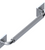 Rubinet 9GB05 Grab Bar 16 (square escutcheon)