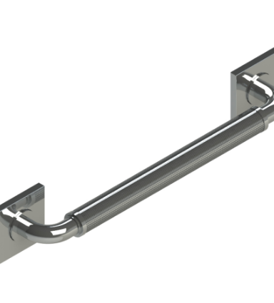 Rubinet 9GB06 Grab Bar 24 (square escutcheon)
