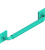 Rubinet 9GB07 Grab Bar 36 (square escutcheon)