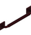 Rubinet 9GB07 Grab Bar 36 (square escutcheon)