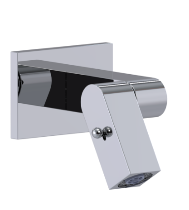 Rubinet 9HBD5 Wall Mount Bidet Foot Rinse With Dual Function Spray