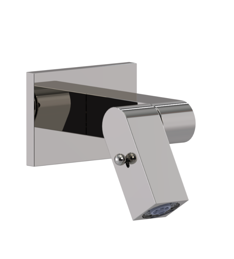 Rubinet 9HBD5 Wall Mount Bidet Foot Rinse With Dual Function Spray