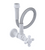 Rubinet 9KLV1 Exposed Supply Kit (classic) x2