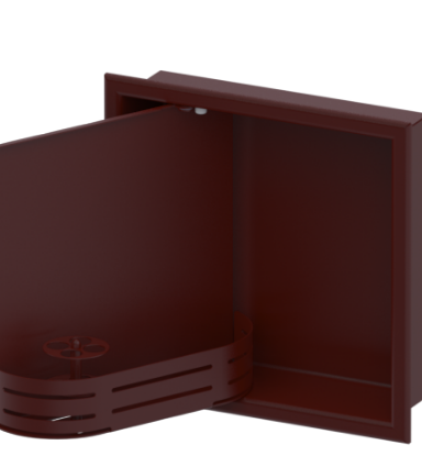 Rubinet 9TWN3 12 x 12 Recessed WalNiche with door