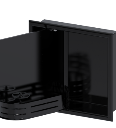 Rubinet 9TWN3 12 x 12 Recessed WalNiche with door