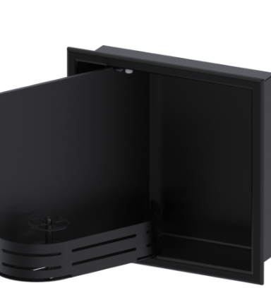 Rubinet 9TWN3 12 x 12 Recessed WalNiche with door