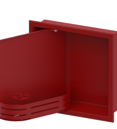 Rubinet 9TWN3 12 x 12 Recessed WalNiche with door