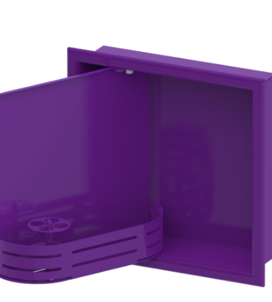 Rubinet 9TWN3 12 x 12 Recessed WalNiche with door