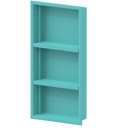 Rubinet 9TWN4 12 x 24 Recessed WalNiche With Adjust. Shelves