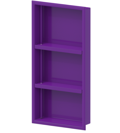 Rubinet 9TWN4 12 x 24 Recessed WalNiche With Adjust. Shelves