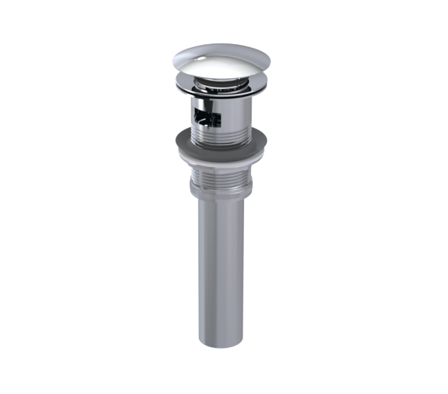 Rubinet 9DPU12 Push-up Drain with Overflow