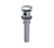 Rubinet 9DPU12 Push-up Drain with Overflow
