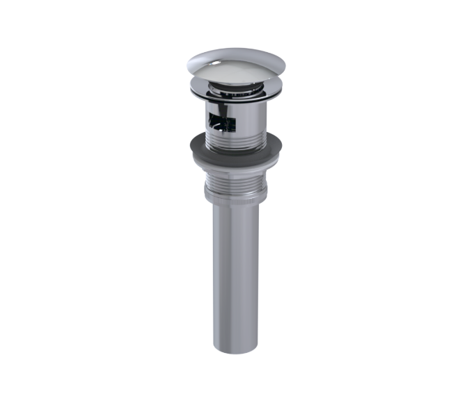 Rubinet 9DPU13 Push-up Drain with Overflow