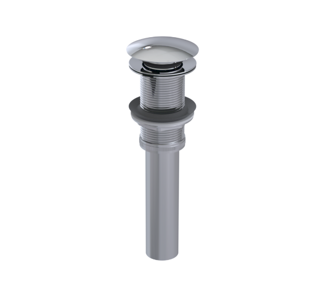 Rubinet 9DPU15 Push-up Drain without Overflow