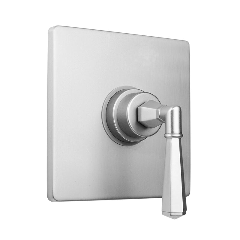 Jaclo A251-TRIM Square Plate With Hex Lever Trim For Pressure Balance Cycling Valve - Parent