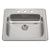 Houzer ADA Compliant Stainless Steel Drop-in Topmount Single Bowl Kitchen Sink - Parent