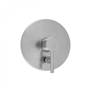 Jaclo A326-TRIM Round Plate With Round Lever Trim For Pressure Balance Valve With Built-In Diverter