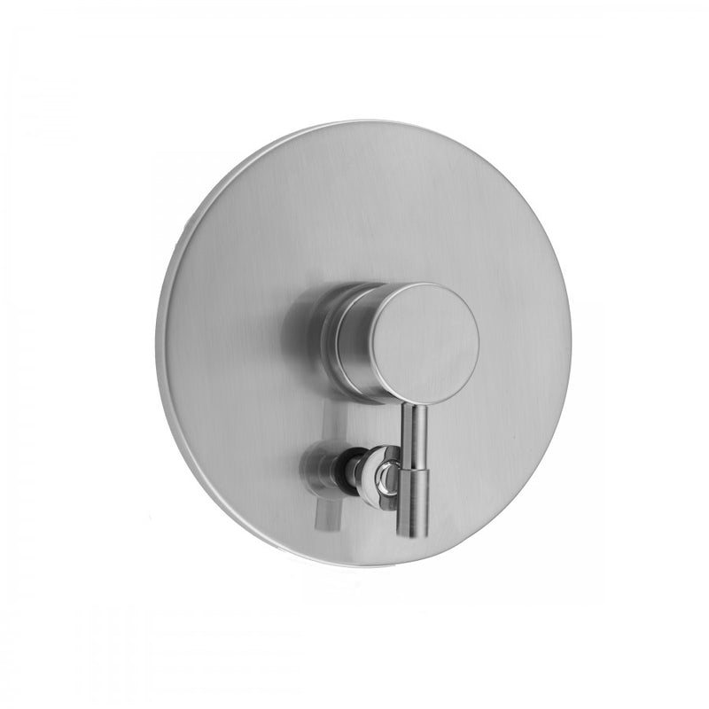 Jaclo A365-TRIM Round Plate With Round Contempo Lever Trim For Pressure Balance Cycling Valve With Built-In Diverter - Parent