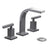 Franz Viegener FV201/85L Dominic Lever Plus Widespread Lavatory Faucet With Push Down Pop - Up Drain Assembly