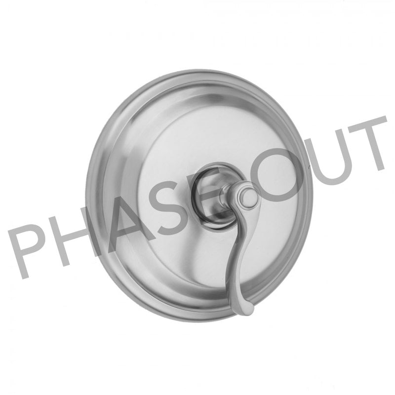 Jaclo A467-TRIM Round Step Plate With Ribbon Lever Trim For Pressure Balance Cycling Valve - Parent